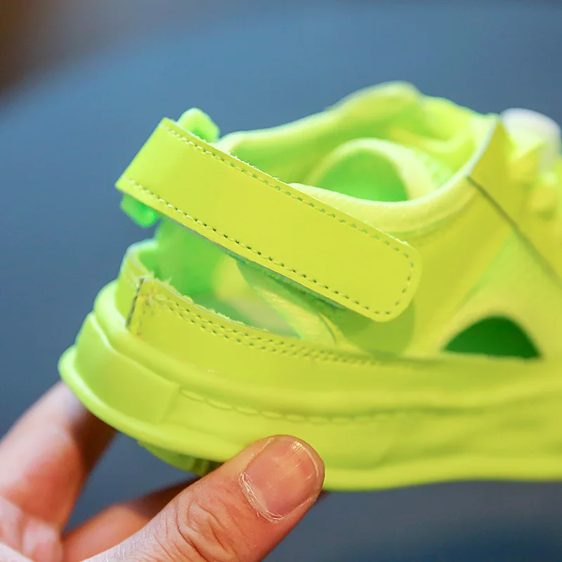 Chaussures d'été pour enfants, baskets respirantes à l'offre elles souples pour filles et garçons, taille 23-36