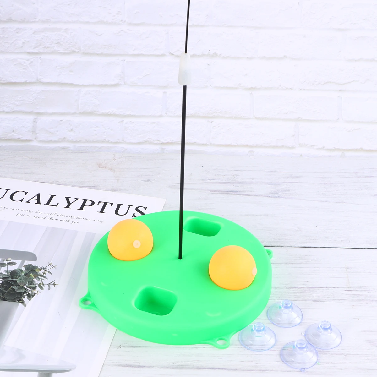 

Table Tennis Trainer Sports Training Device for Kids Early Educational Plaything Toy Elastic Bobbin Hand Coordination Outdoor