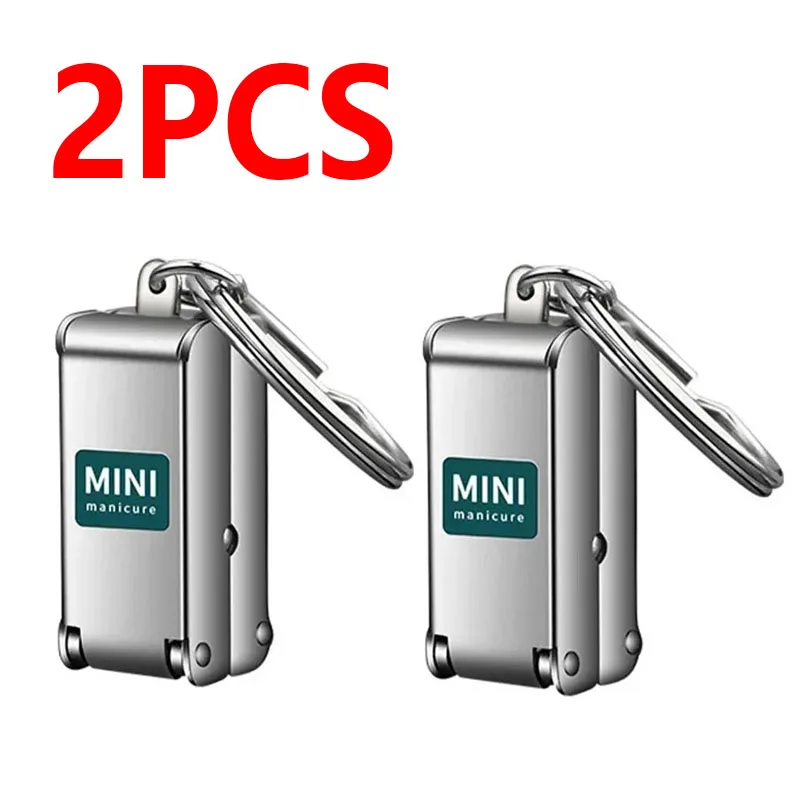/2026 منتجات جديدة، 1-4 قطعة مقص أظافر قابل للطي محمول للسفر مقص أظافر أداة قص أظافر من الفولاذ المقاوم للصدأ