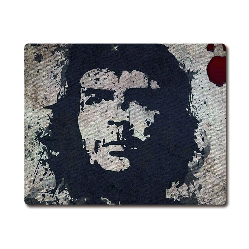 Che Guevara South American Liberator Revolutionary Printed Anti-slip Rubber Pad Office Cup Coaster Party Favor Gifts 220x180x3mm