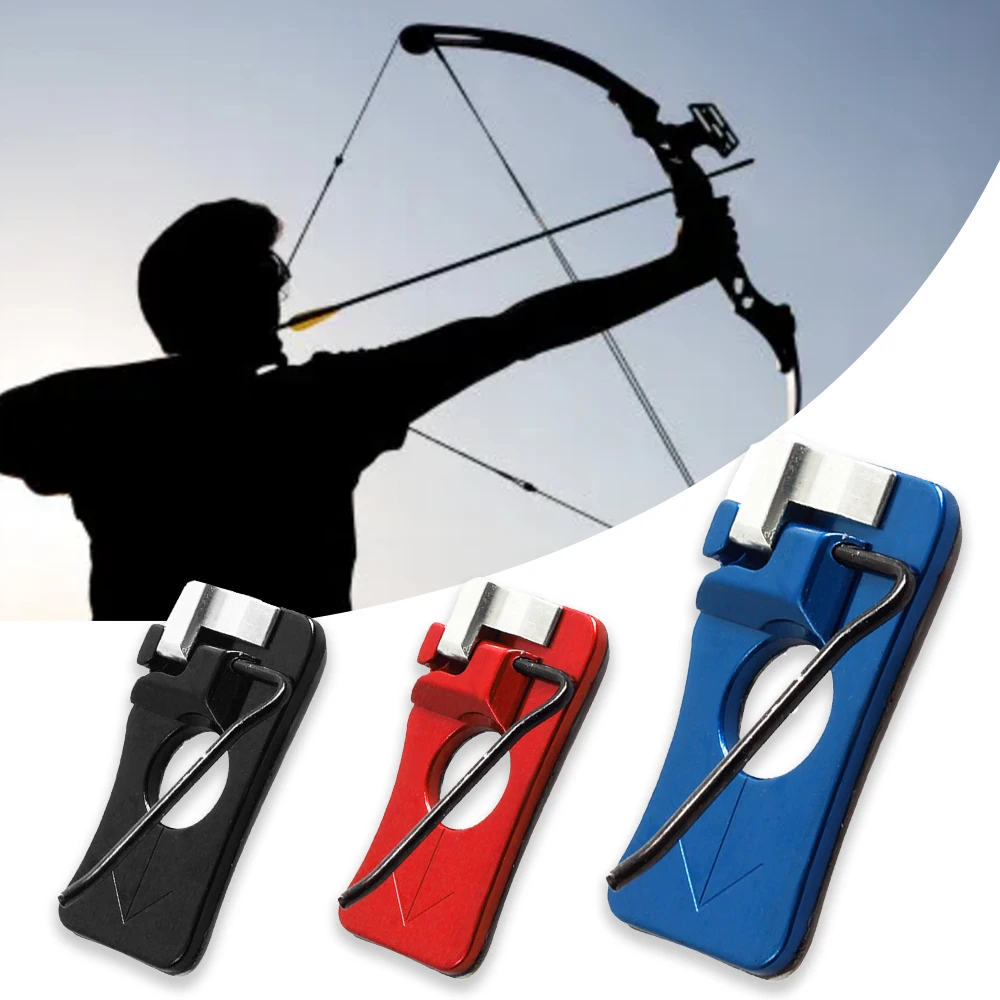 Archery Magnetic Arrow Rest Adhesive Stick on Arrow Rest for Recurve Bow Right & Left Hand Hunting Shooting Targeting Accessory