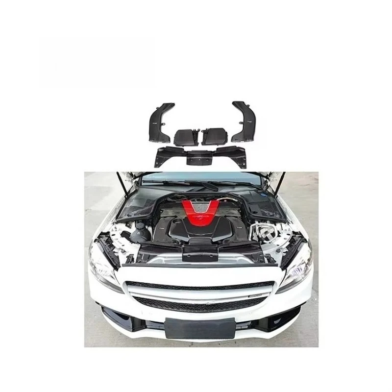 

Real Car Data Development 100% Dry Carbon Fiber Cold Air Intake System for AMG C43 GLC43 W205