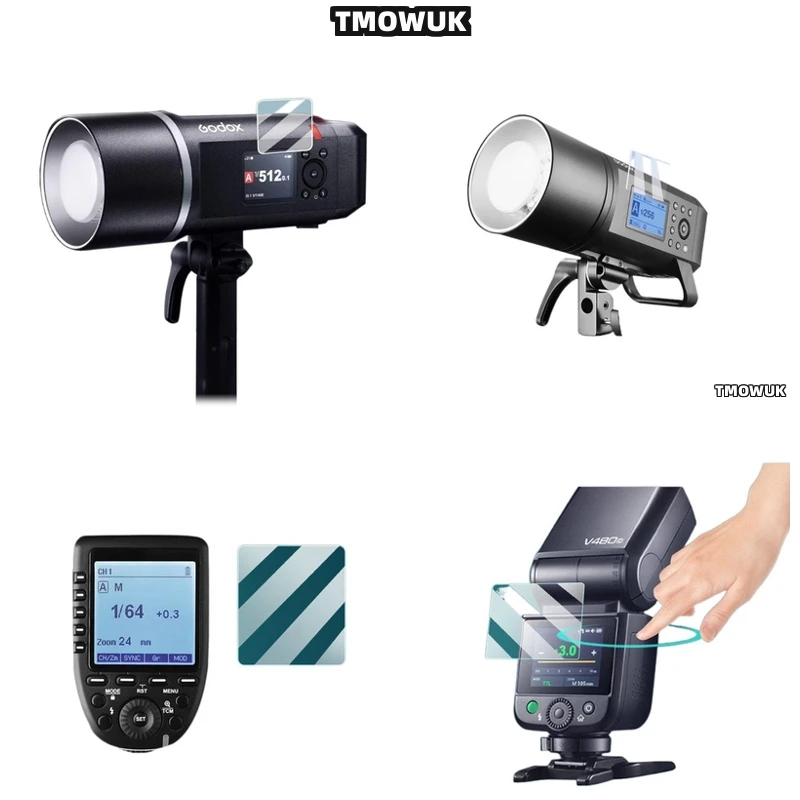 

For Godox X3 V100 V1 Pro V860 III V480 Flash Cover Film, Enhances Flash Longevity.