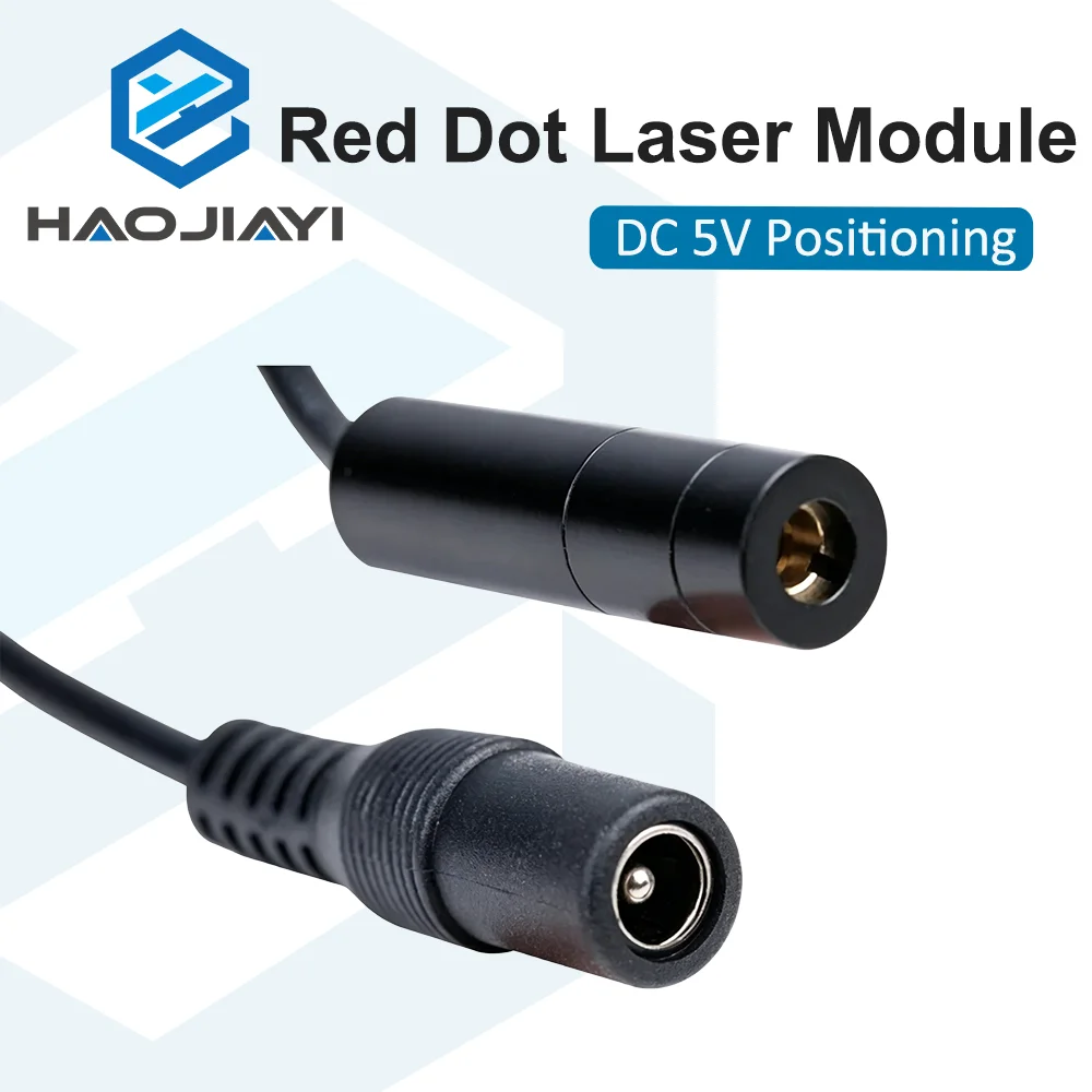 DC 5V Red Dot Laser Diode Module Positioning Alignment Device for DIY CO2 Laser Engraving Cutting Machine Head Accessories