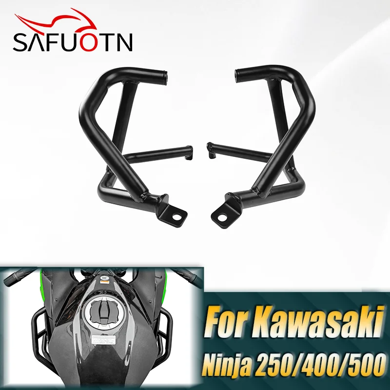

Engine Guard Bumper For Kawasaki Ninja 400 250 500 2018 2019 2020 2021 2023 2024 2025 Motorcycle Crash Bar Frame Protector