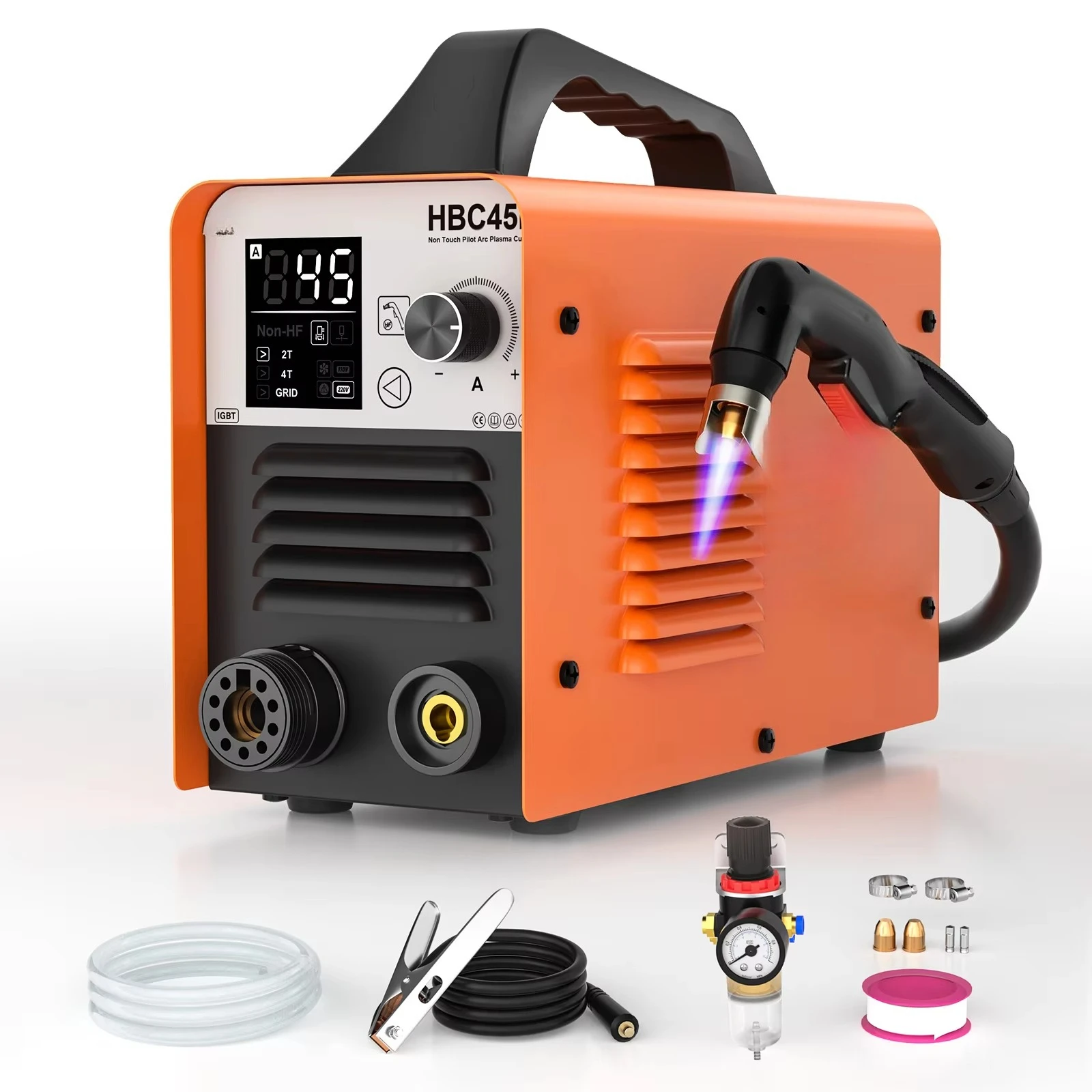 Inverter Plasma Cutter Model Manual Metal Arc Welder for 15mm Thickness Lower Frequency Cut