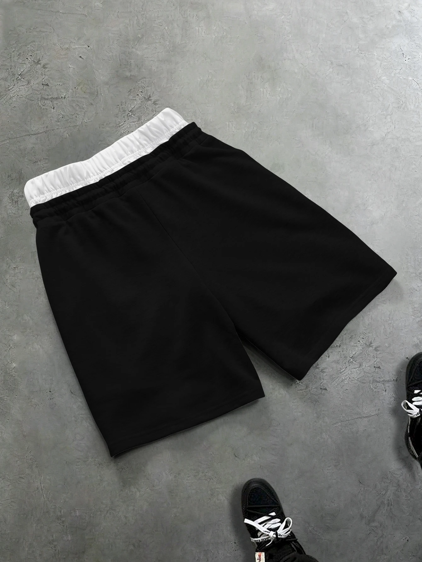 Men's And Women's Fitness Casual Shorts Starry Skeleton Print Loose Elastic Waist Streetwear Sweatpants And Joggers S‑2XL