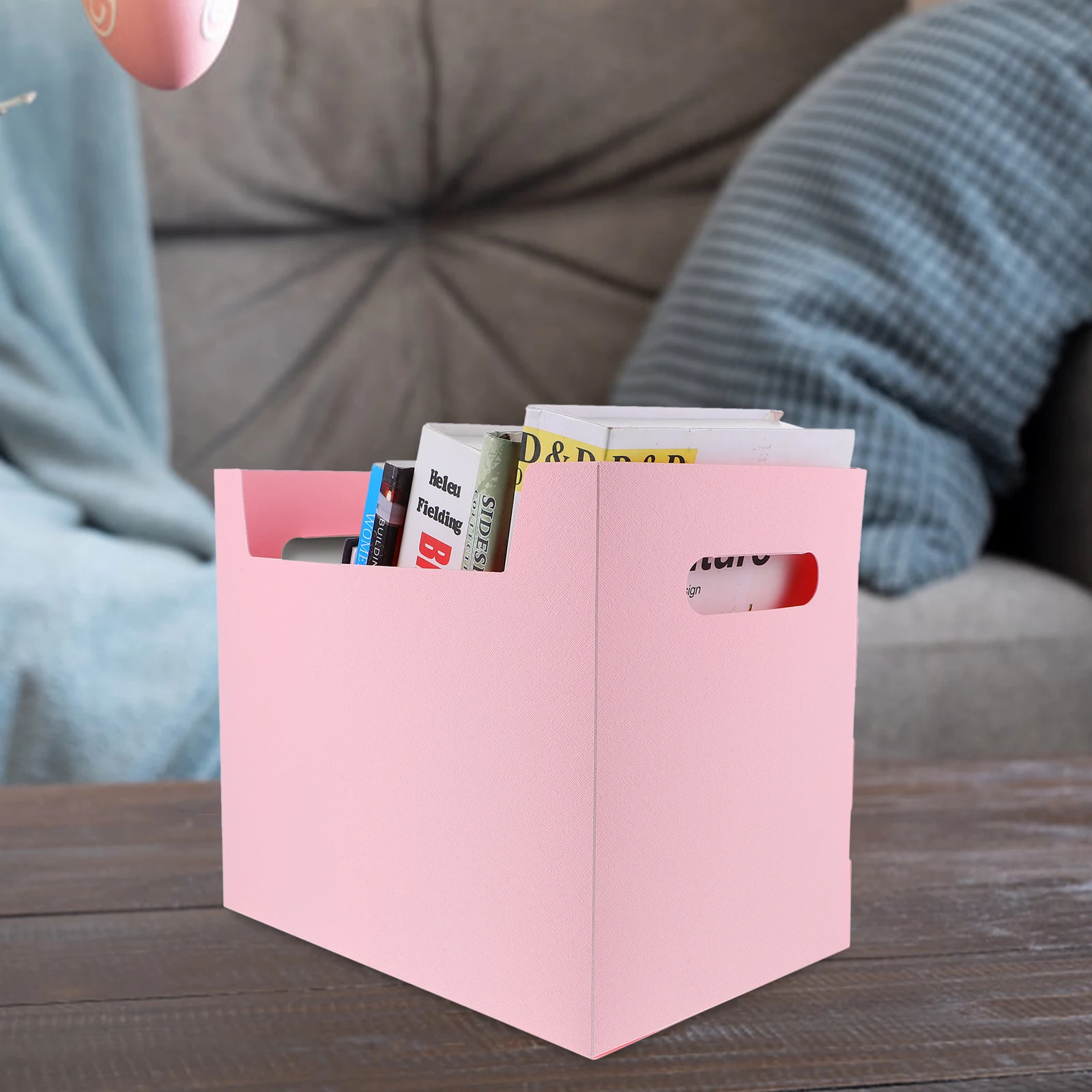 

Plastic Storage Baskets Home Use File Sundries Organizer Box Desktop Container Tidy Multipurpose Household for Clothes