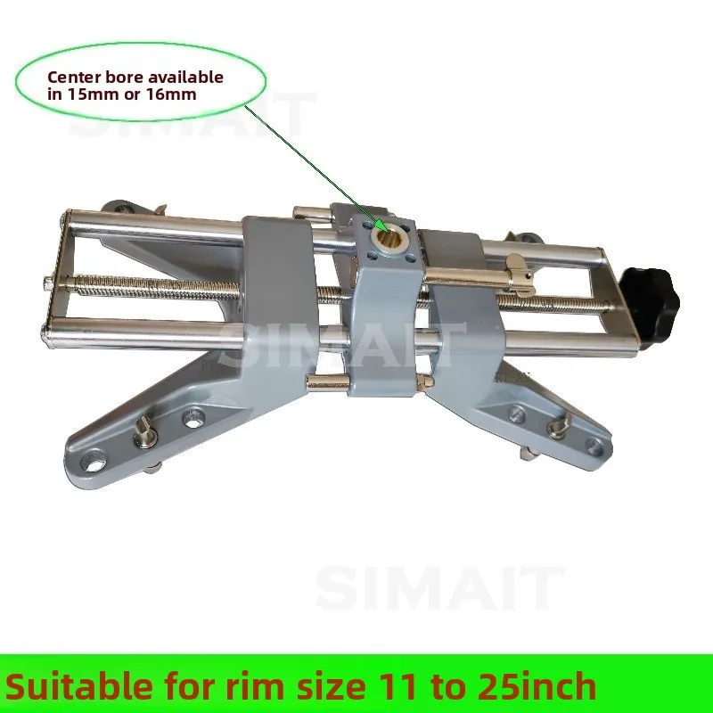 Four-wheel Aligner Fixture Accessories, Hanger Claw, Small Wheel Clamp Rim, Four-corner Triangular Head Fixture