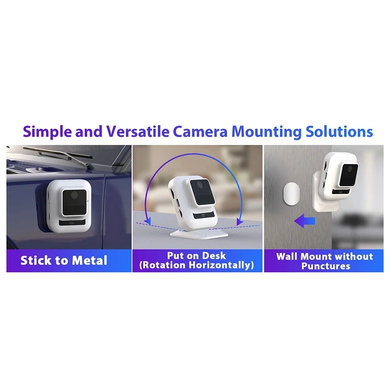 

Surveillance Camera WiFi and 4G Mini Surveillance Camera, HD Indoor Wireless Two-Way Audio Night
