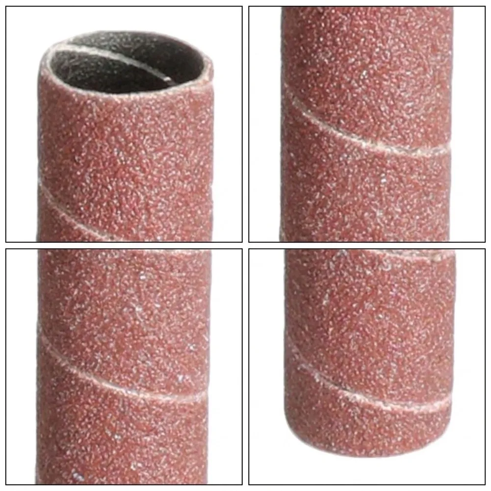 Sanding Paper Drum  3PCS Mixed Grit Sleeves  Alumina Abrasive  4 5 inch Long  Fits Most Oscillating Sand Mills