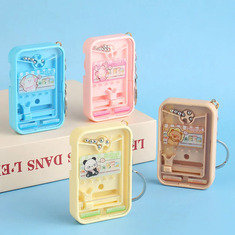 Cartoon Handheld Bead Spinner Keychain Mini Pendant