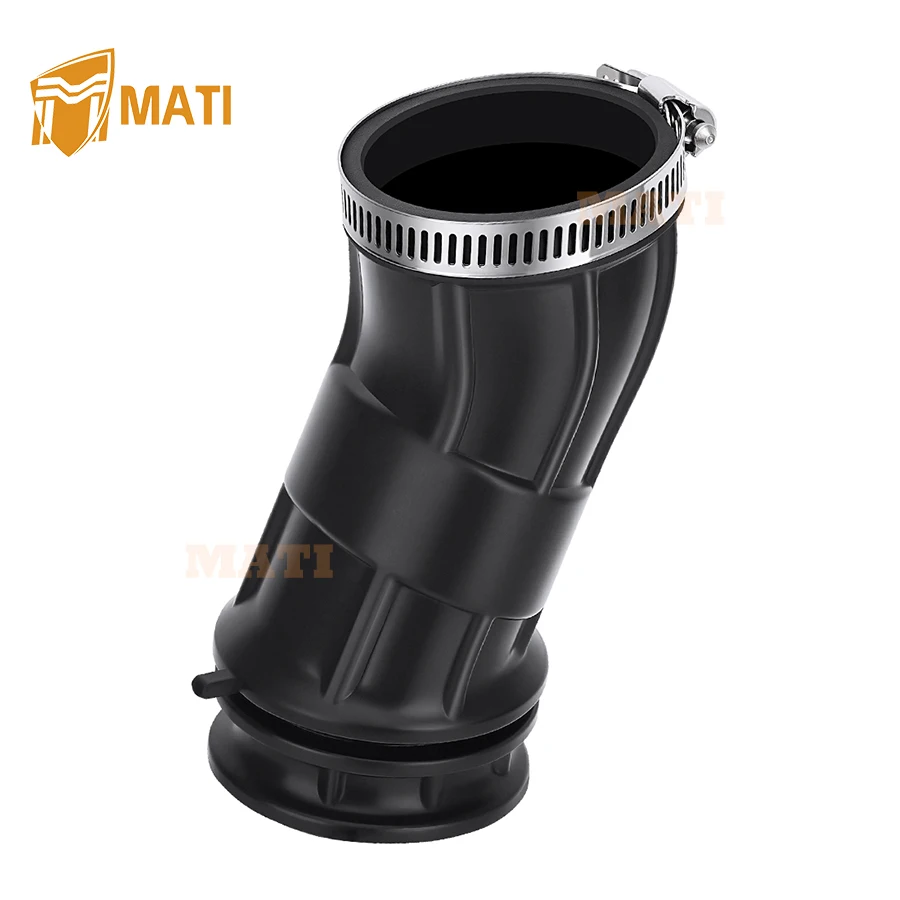 M MATI Air Box To Carb Boot Joint Duct w/ Clamp For Yamaha XT225 1992-2007 TTR225 1999-2004 3RW-14453-01-00