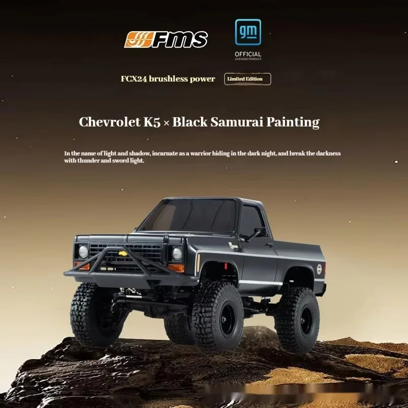 

Fms Fcx24 Brushless K5 Black Samurai Painted Suv/Pickup Dual Form Rc Car Remote Control Toy Birthday Gifts Gift