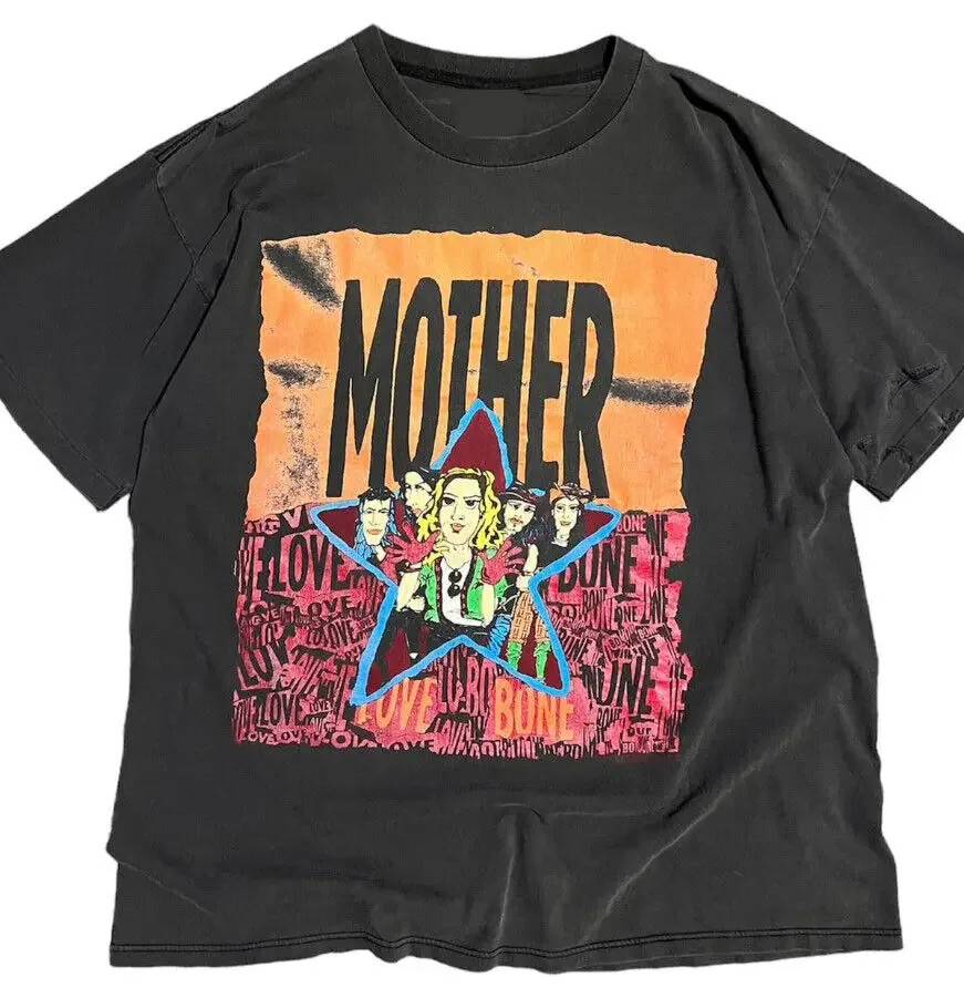 

Remake Mother Love Bone Tour T Shirt rock unisex 100 cotton TE6767
