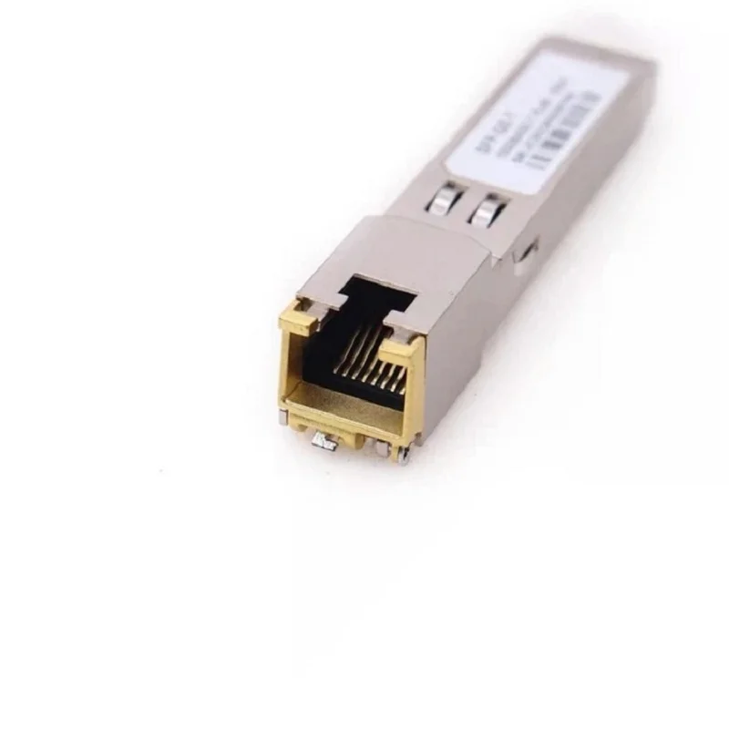 SFP Fiber Module Ethernet Port RJ45 Module 1000BASE-T Switch Connector Copper Compatible with Cisco/Mikrotik Gigabit Ethernet