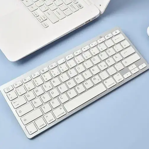 Teclado mágico conectado Bluetooth inalámbrico para Ipad, portátil, ordenador de escritorio, Windows/Mac