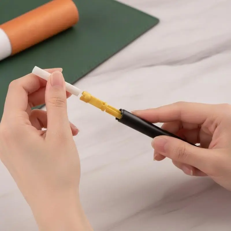 Ensemble de stylos à craie pour marquer le tissu, crayon à craie invisible pour couturiers, idéal pour la confection de vêtements, le marquage effaçable sur tissu, le bricolage et la couture.