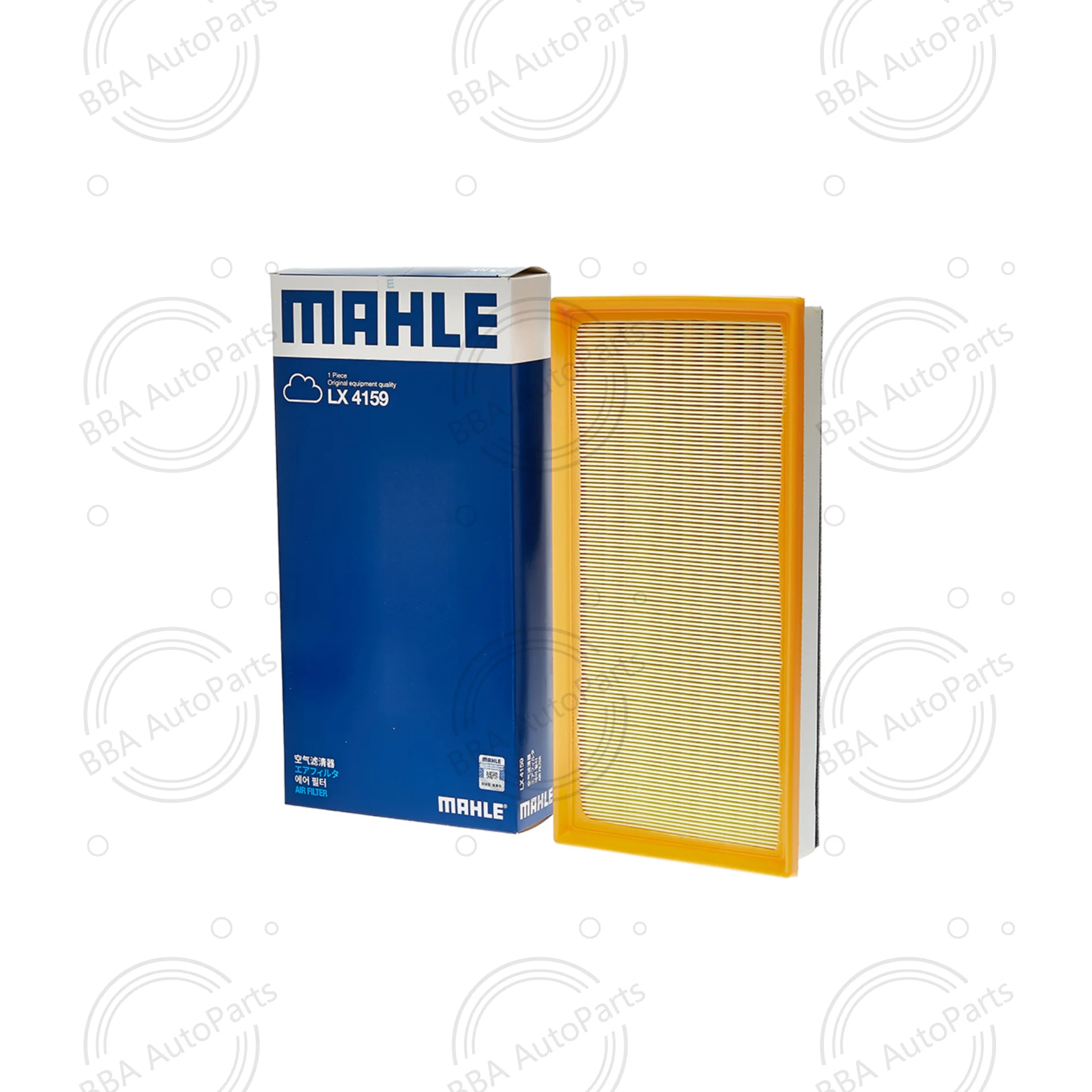 Mahle LX4159 LX2024 air filter for Audi Q7  with OE 7L0129620  7P0129620A