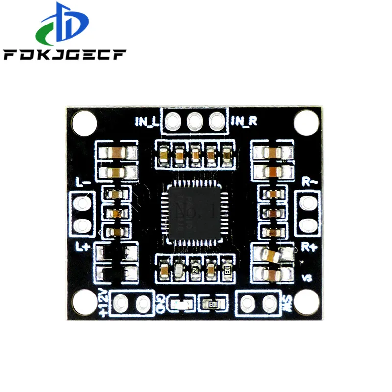 10PCS PAM8610 2x15W Power Amplifier Board Digital Two-Channel Dual Channel Stereo Class Power Amplifier Board Miniature Module