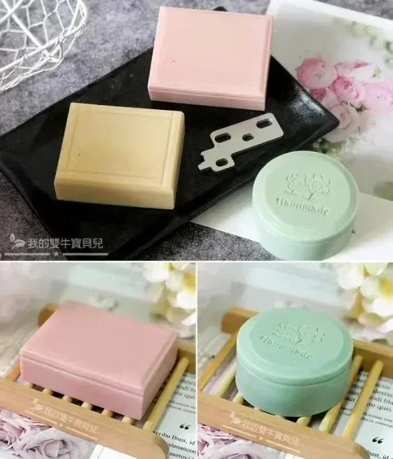 DIY بها بنفسك اليدوية الصابون الشطب المتقلب متعددة الوظائف مربع مستدير الصابون البارد قابل للتعديل آلة التشذيب مع 12 قطعة النمذجة سكين H #5