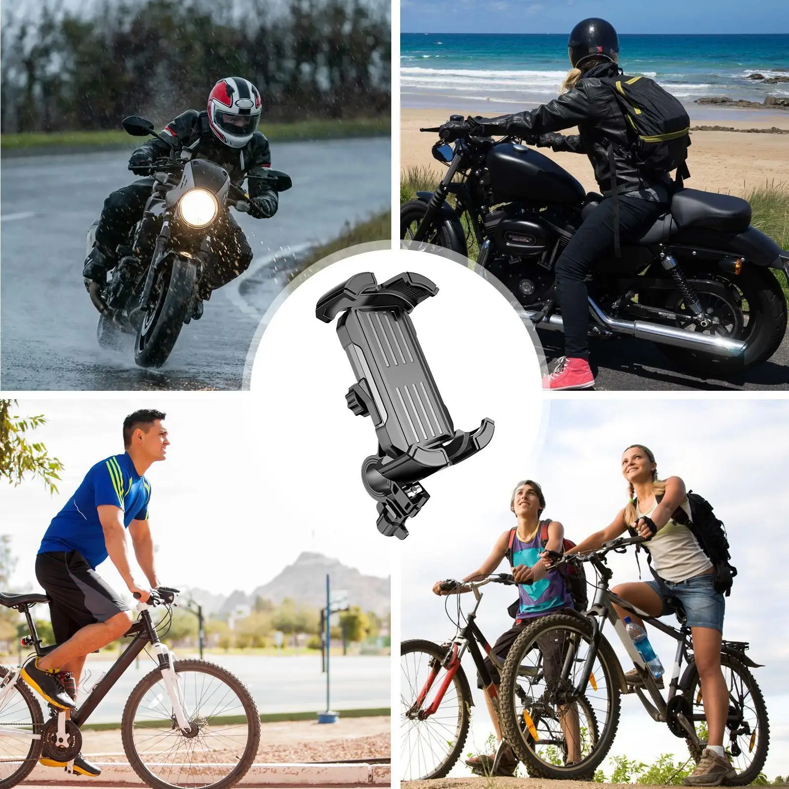 

Крепление для телефона на руль велосипеда/самоката, кронштейн для мотоцикла, подставка для телефона для женщин и взрослых велосипедистов