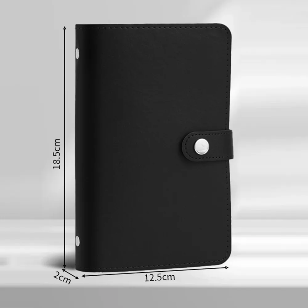 Clear $1000 Money Savings Challenge Binder Waterproof Leather 100 Envelop Savings Challenges Book Easy Fun Cash Budget Notebook