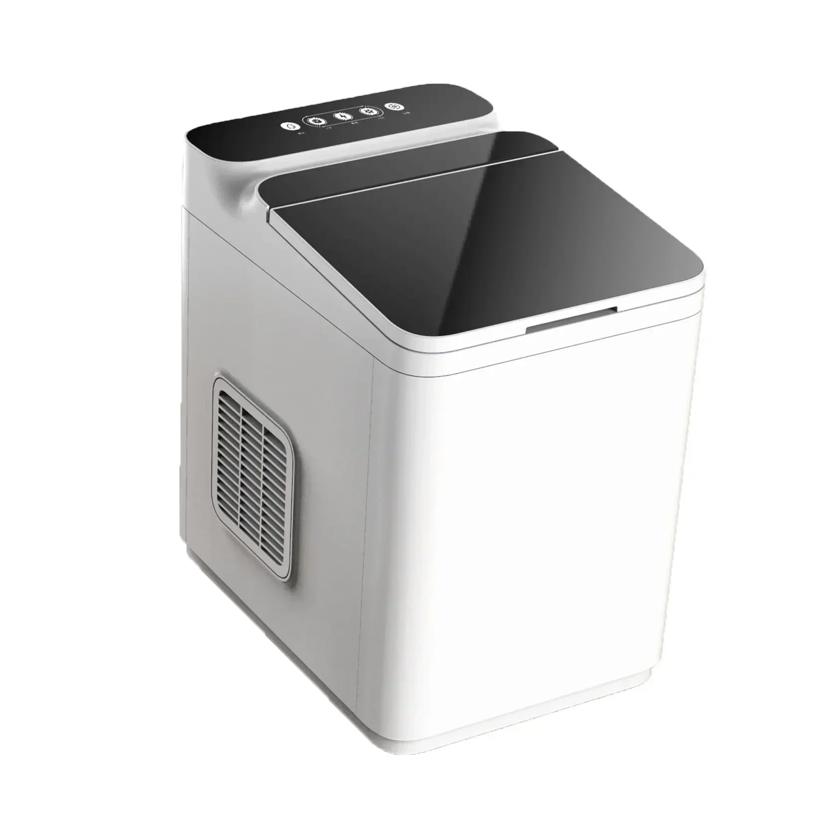 

2025 hot sale touch screen control portable ice maker with 26lbs in 24 hours and 9pcs ice ready in 6 minutes