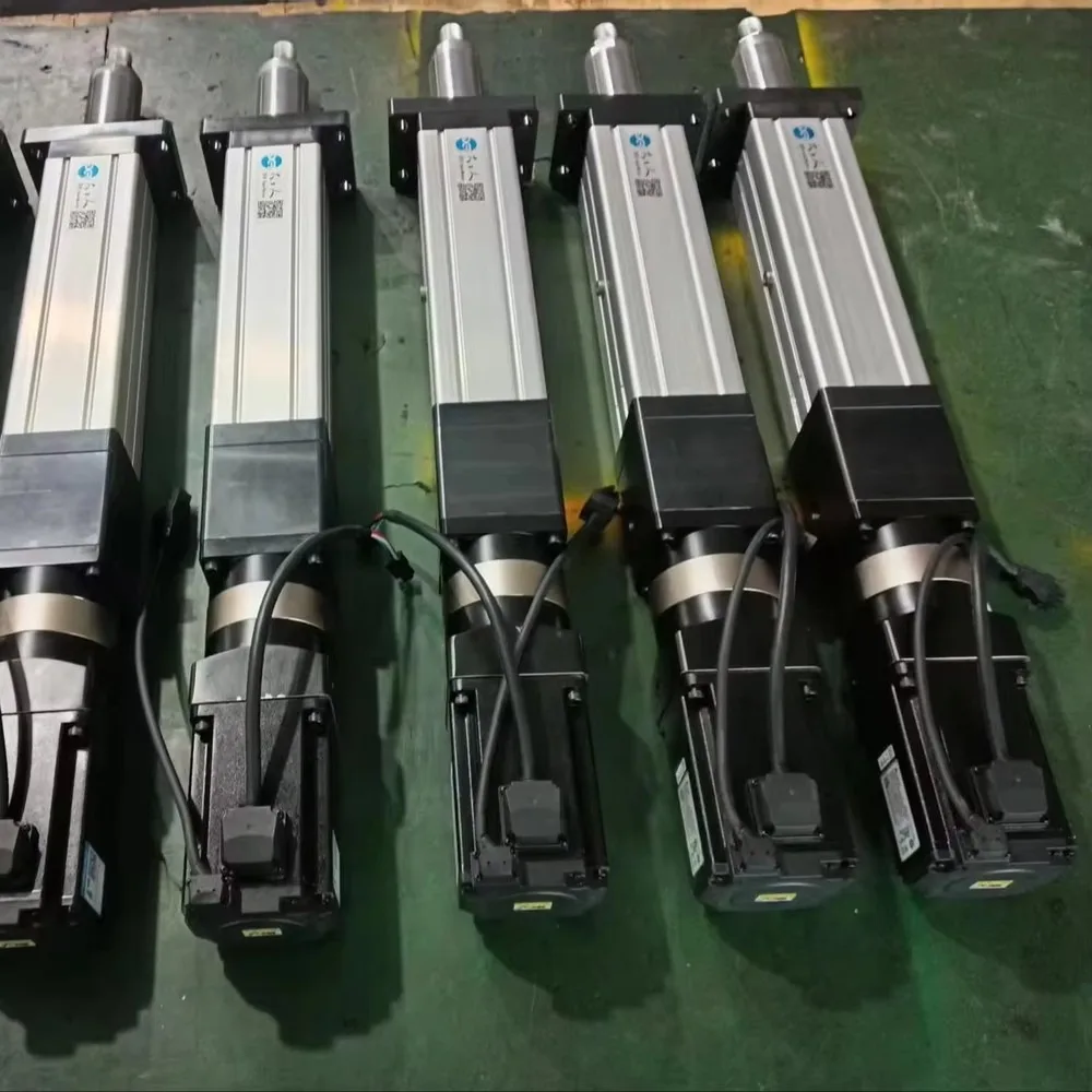Electric Linear Actuator Cylinder Universal Joints Solar Panel Tracker Heavy Duty 12V 24V Stroke Optional High Load