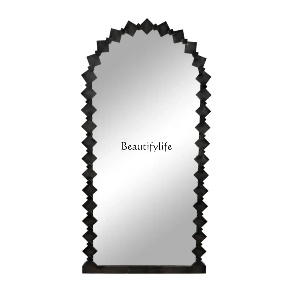 

American Arch Full Body Floor Home Shaped Creative Simple Dressing Mirror Clothing Store Full-Length Mirror