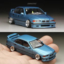 BNDS 1/64 mozzi ruota in metallo pneumatici in gomma cerchi Design in lega parti di dettaglio JDM VIP Style per modellini di automobili veicolo 1:64 Set 4 pezzi