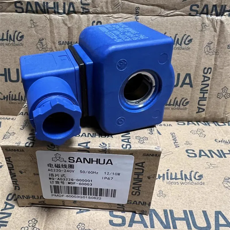 Sanhua solenoid valve coil MQ-A0322G-00000 1 MDF-60003 AC220-240V MQ-D03024-001001