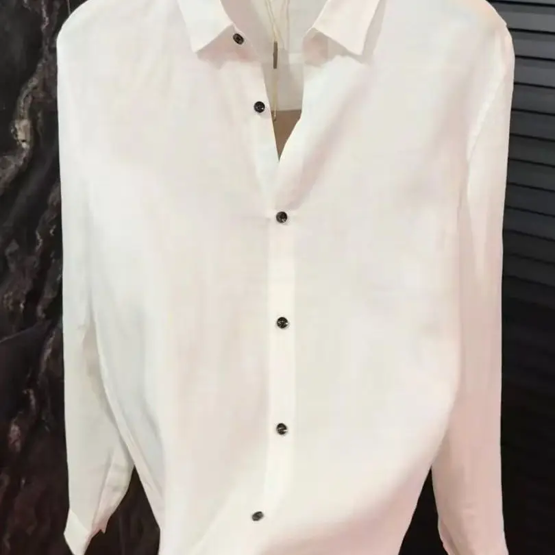 

Мужские Long Sve irt Премиум Quali Faionable Роскошные весенне-летние Новое поступление Модные универсальные высококачественные полиэстеры...