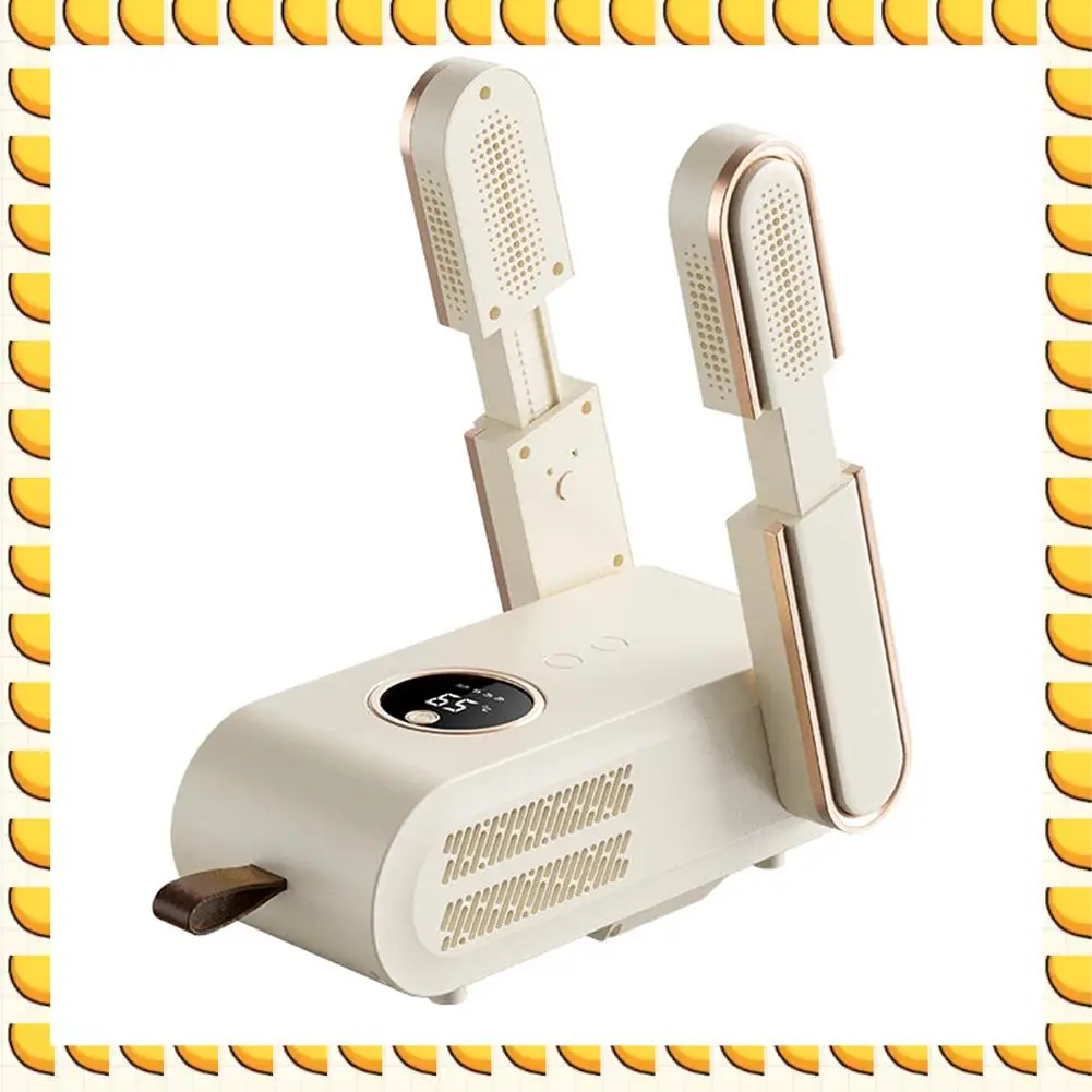 

BAAU Цельная сушилка для ботинок для рабочих ботинок Сушилка для обуви и дезодоратор Портативная электрическая грелка для ботинок Кремово-белая вилка США