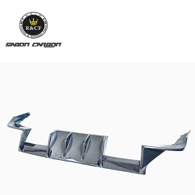 

G87 M2 Диффузор для губ в стиле ребер из углеродного волокна Задний бампер для BMW G87 M2 2023