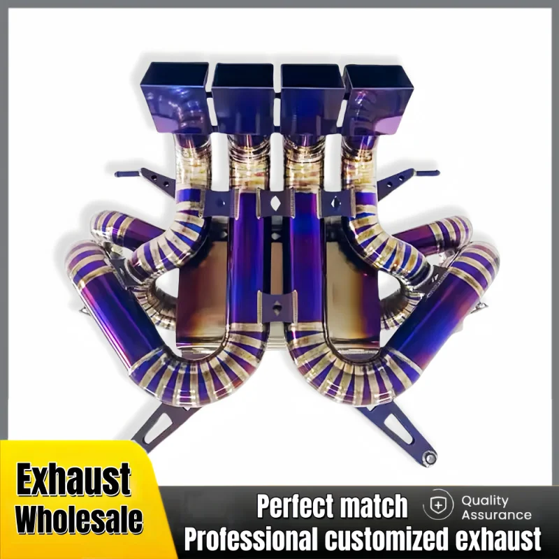 

Вакуумный клапан Catback, выхлопная труба для Lamborghini Aventador SVJ LP700-4 LP740-4 LP750-4 6,5l V12, титановая глушительная выхлопная система