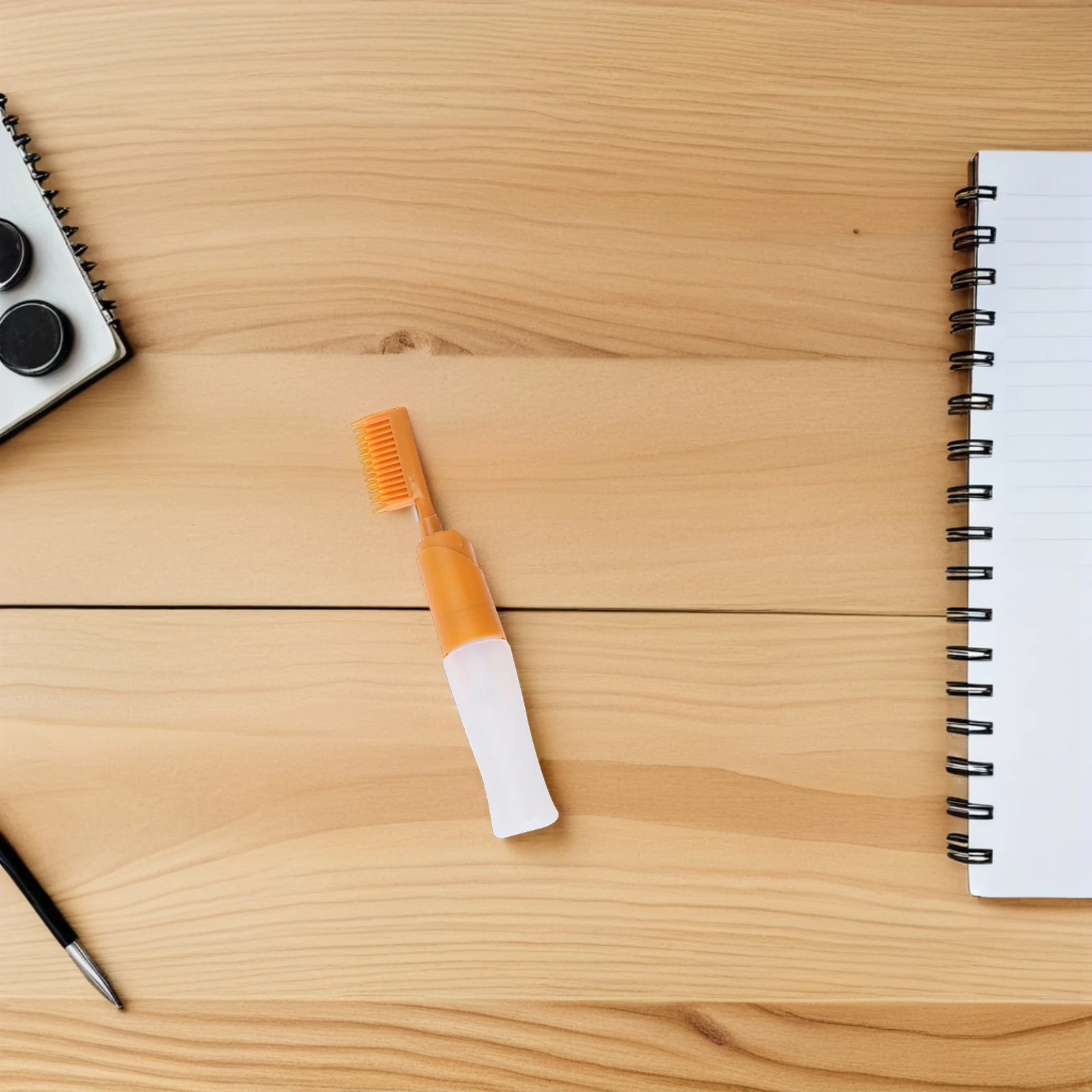 

8Pcs Hair Dye Applicator Bottle with Comb Professional Salon Home Use Empty Coloring Bottles Refillable Dispenser Orange