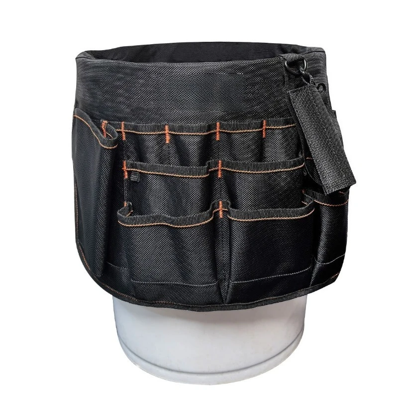 

Multifunctional bucket bag,waterproof and wear-resistant portable multi-pocket handbag for electrical maintenance