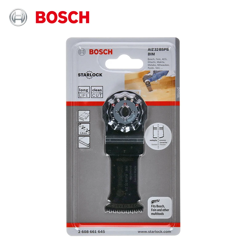 Bosch Starlock Accessories Star Lock Wood Metal Cutting Blade