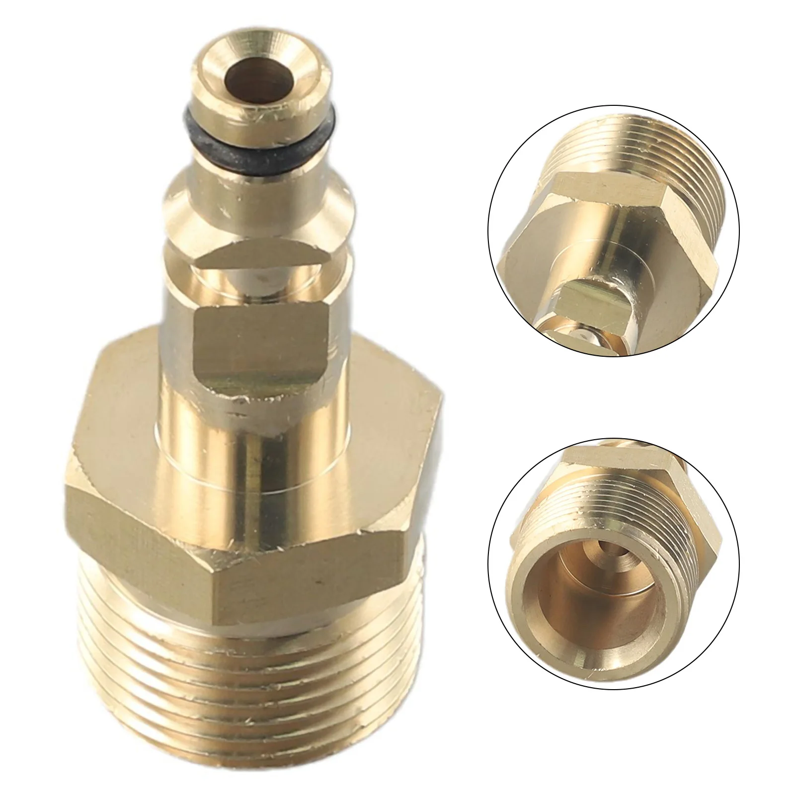 High Pressure Washer Hose Adapter M22 Converter Fitting For Karcher K-series Washer Solid Brass Garden Power Tool In Stock