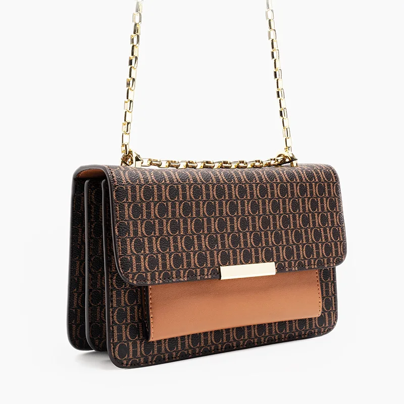 

Carolina Herrera Design Logo Print Brandedtote Bag Women's Bag One-shoulder Hand-held Versatile Temperament Trend Bag