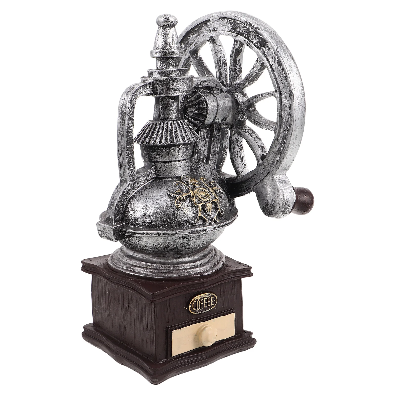 

Translucent Resin Coffee Machine Accent Office Desk Decoration Mini Tabletop Ornament Home Decor Gift Coffee Maker Ornament