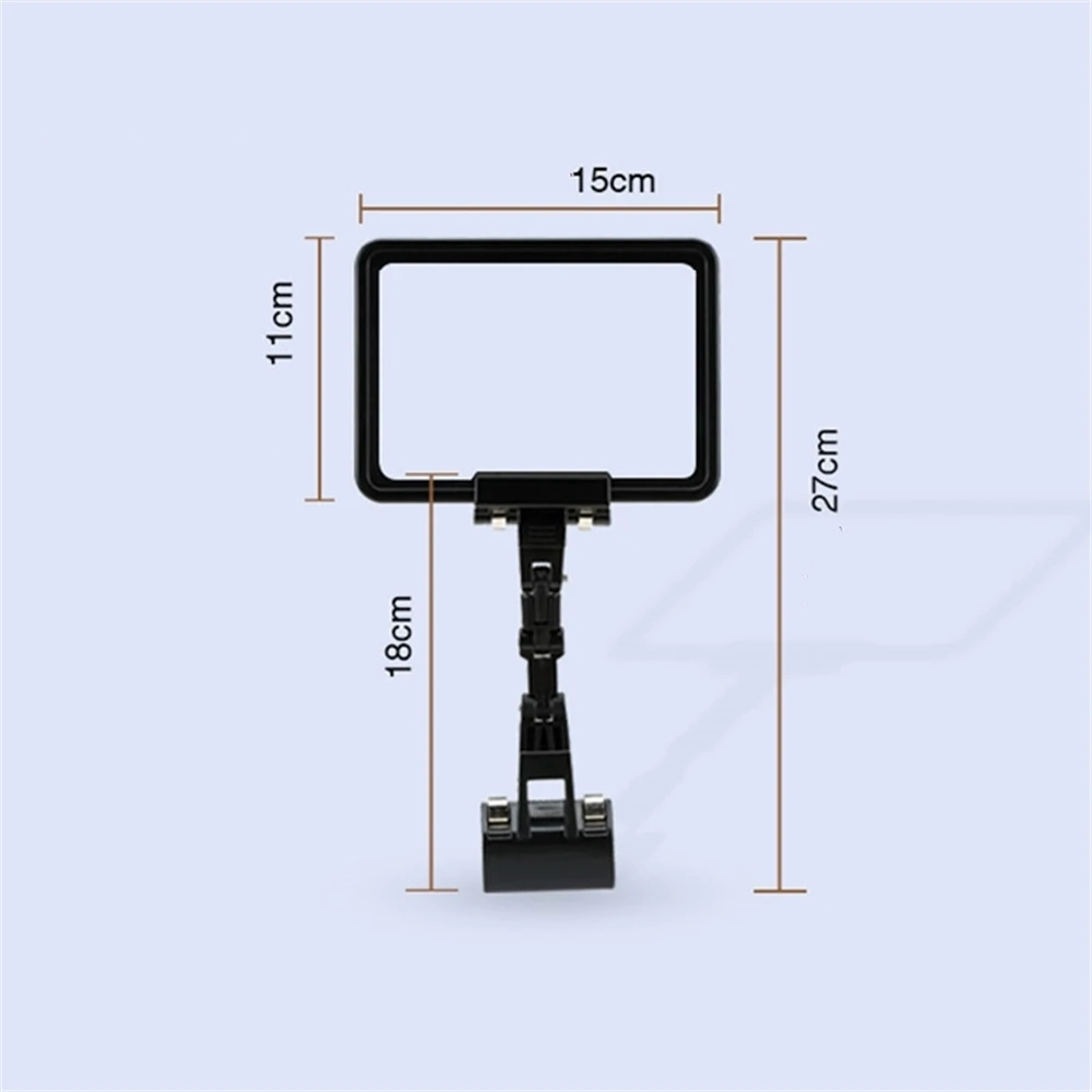 Supermarket Fruit Price Tag Display Commodity Sign Holder Clamp Vegetable Name Folder Pop Shelf Label Holder A6 Price Card Clip