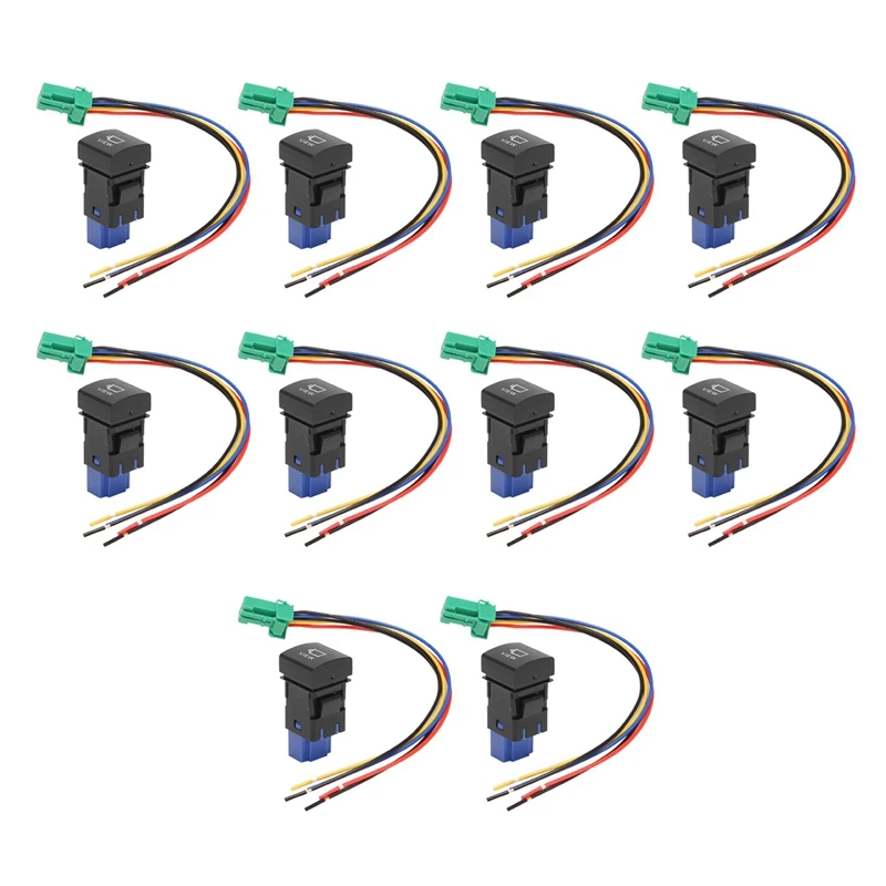 10X Car Camera View Button Camera Control Switch With Wire For Toyota Camry Xv70 2018 Avalon Rav4 2020 Prado 150