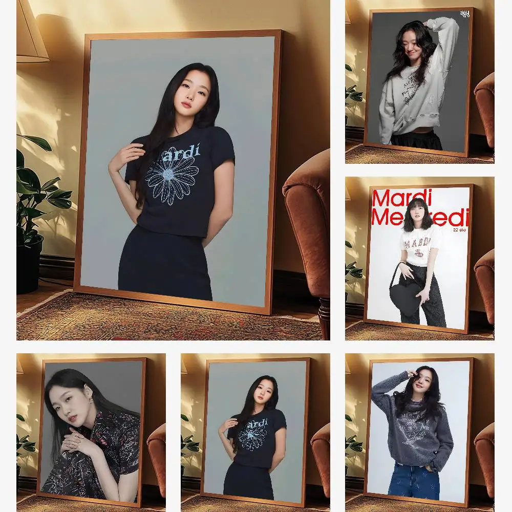ملصق فني للممثلة Kim Go-Eun مع مطبوعات هدية تزيين غرفة النوم وغرفة المعيشة #3