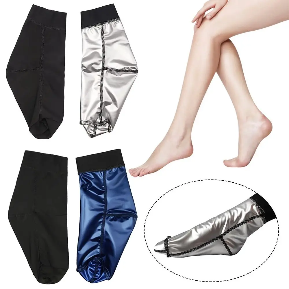 1 زوج جودة القدم بذلة ساونا الجوارب المشكل القدم الكراك الوقاية حرق الدهون الجوارب للجنسين العناية بالقدم الجوارب الرجال