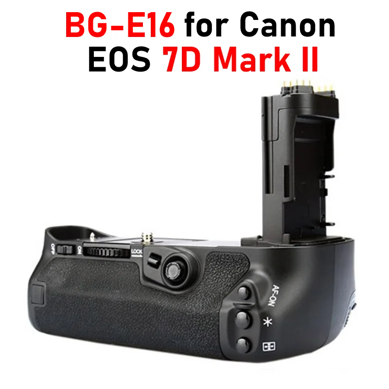 7D2 7D Mark II Battery Grip BG-E16 Vertical Battery Grip for Canon EOS 7D Mark II Battery Grip