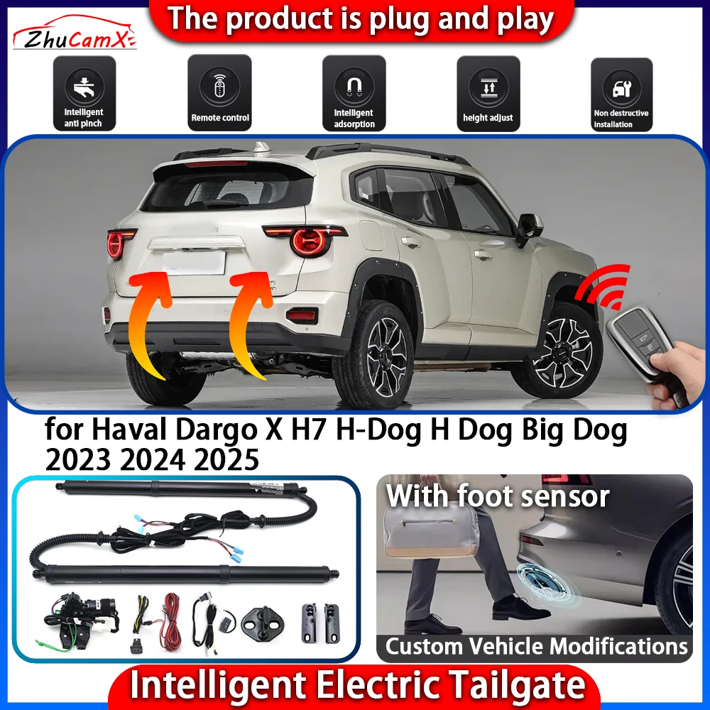 

Smart Powered Tailgate System for Haval Dargo X H7 H-Dog H Dog Big Dog 2023 2024 2025 Automatic Intelligent Trunk Lift Kit