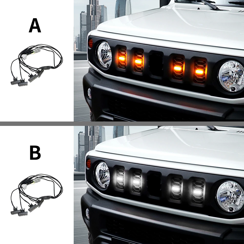 

Светодиодные фары для передней решетки Suzuki Jimny JB64 JB74 (2019-2026)