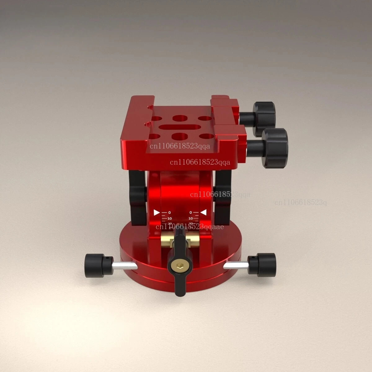 Latitude adjustment base New Hoshino equator base High load including Hatsuo groove, high load